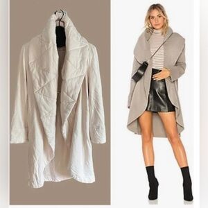 Young, Fabulous & Broke Sandrine Cocoon Jacket cream S/M